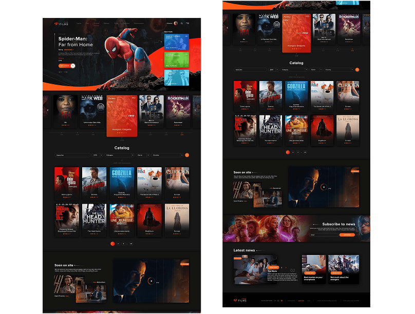 Landing Page 3D Design